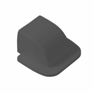 Novaplus Muurkap Ral 7016 GRIJS 90x65mm