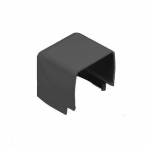 Novaplus Haakse buitenbocht Ral7016 GRIJS 90x65mm