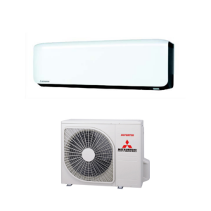 Mitsubishi Heavy Premium 2,0kW black-white set met wifi