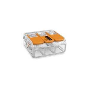 Compacte univ klem (alle type geleiders) 3x0,2-4mm2