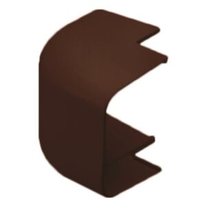 Novaplus Haakse buitenbocht Ral 8017 BRUIN 90x65mm (1st)