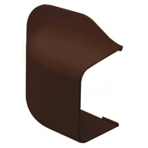 Novaplus Muurkap Ral 8017 BRUIN 90x65mm (1st)