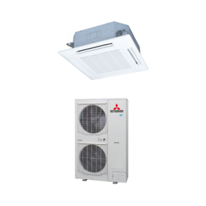 MITSUBISHI HEAVY FDT CASS 4-weg 10kW Hyper Inv SET
