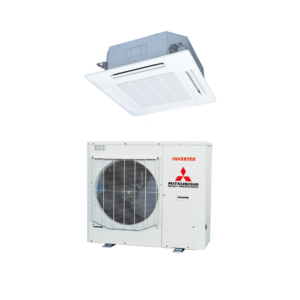 MITSUBISHI HEAVY FDT CASS 4-weg 10kW Micro Inv SET