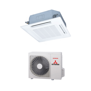 MITSUBISHI HEAVY FDTC CASS 4-weg 2,5kW Hyper Inv SET