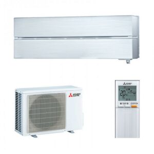 MITSUBISHI ELECTRIC DIAMOND pearl white 2,5kW Zubadan SET