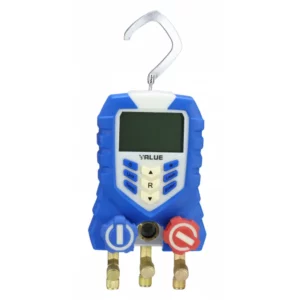 Digitale manifold SETmet temperatuurklem incl slangenset