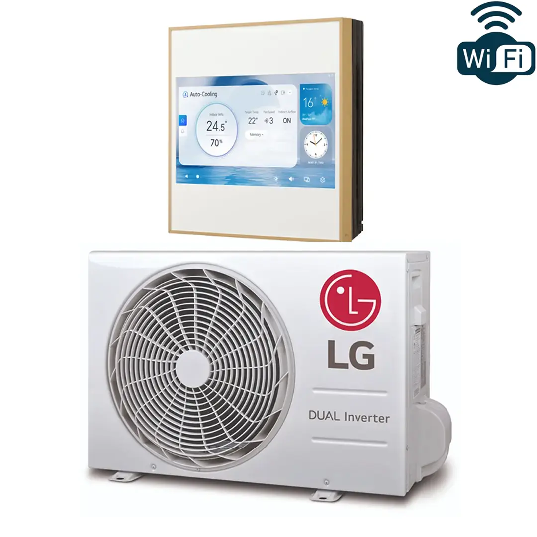 LG Artcool LCD Gallery Premium 3 5kW A12GA2 Single Split Set Nova Air