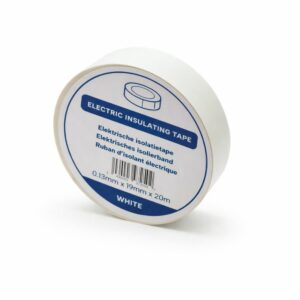 Isolatietape 19mm 20m wit PVC isolatietape voor airco leidingen