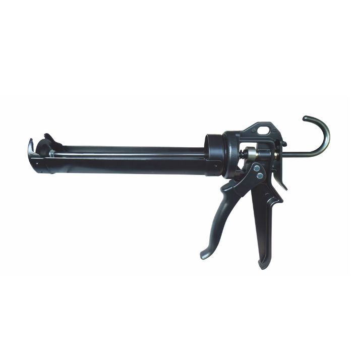 Kitpistool professioneel voor siliconen en montagekit volledig product