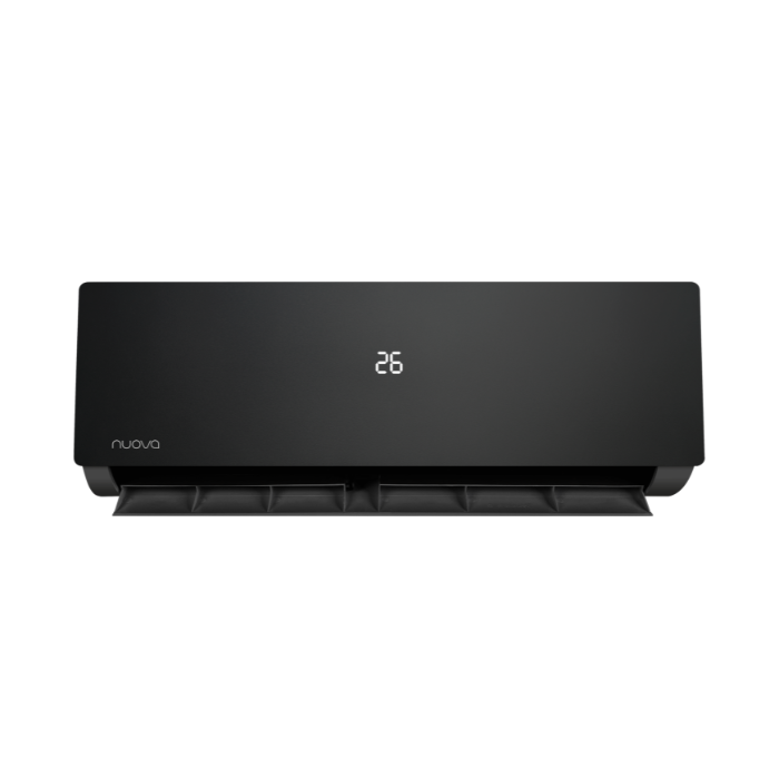 Vooraanzicht open zwarte Nuova Infinity 2,5 kW