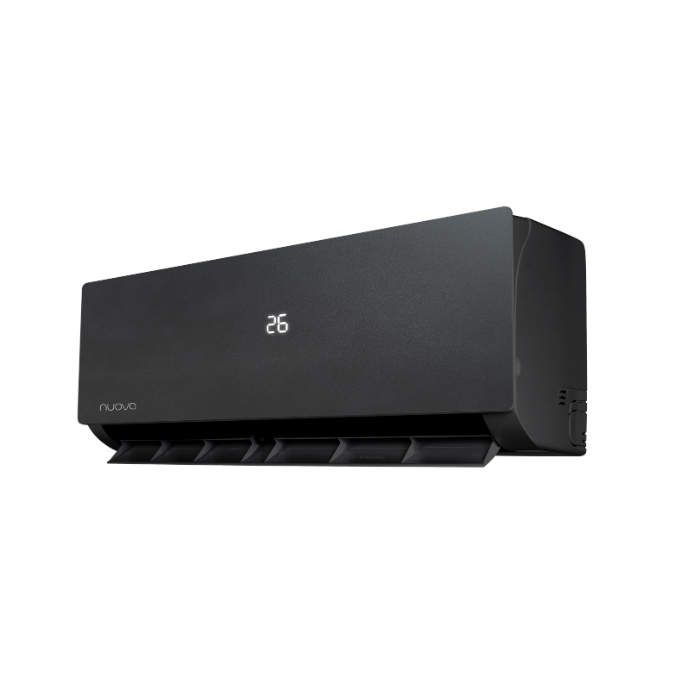 Zijaanzicht open zwarte Nuova Infinity 2,5 kW